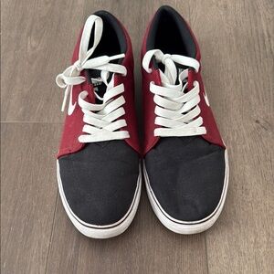 Nike Red and Black Sneakers Classic Skate Style